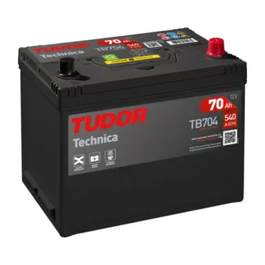 TUDOR 70AH 540EN 270X173X222