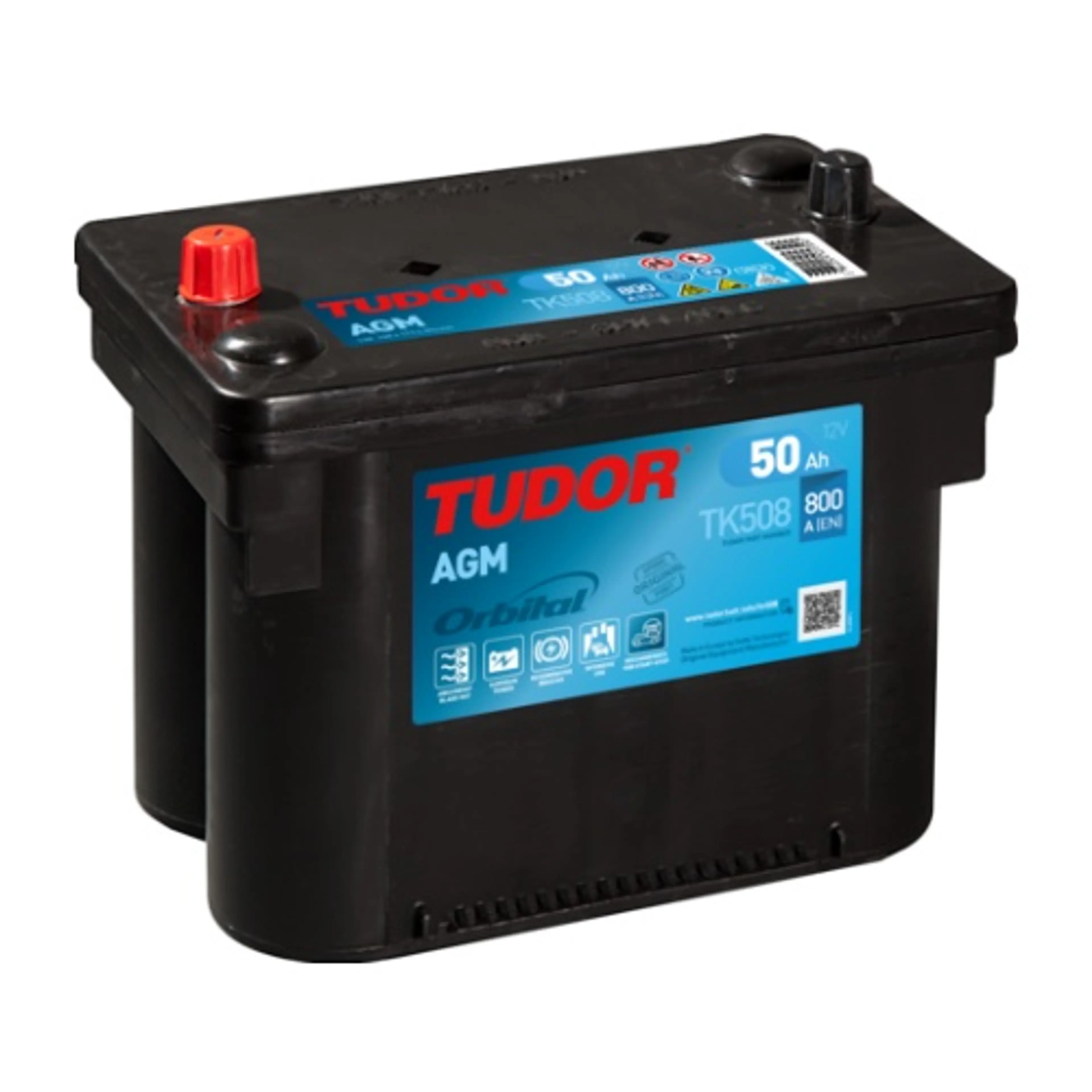 TUDOR 50AH 800EN 260X173X206